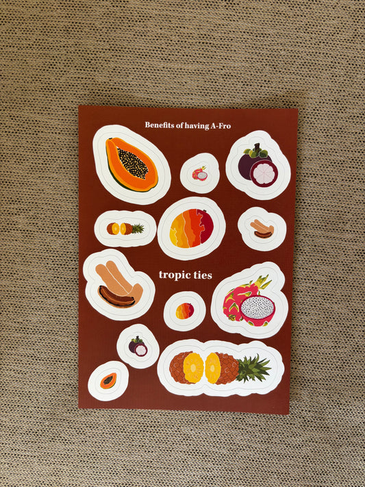 Stickersheet: Tropic ties